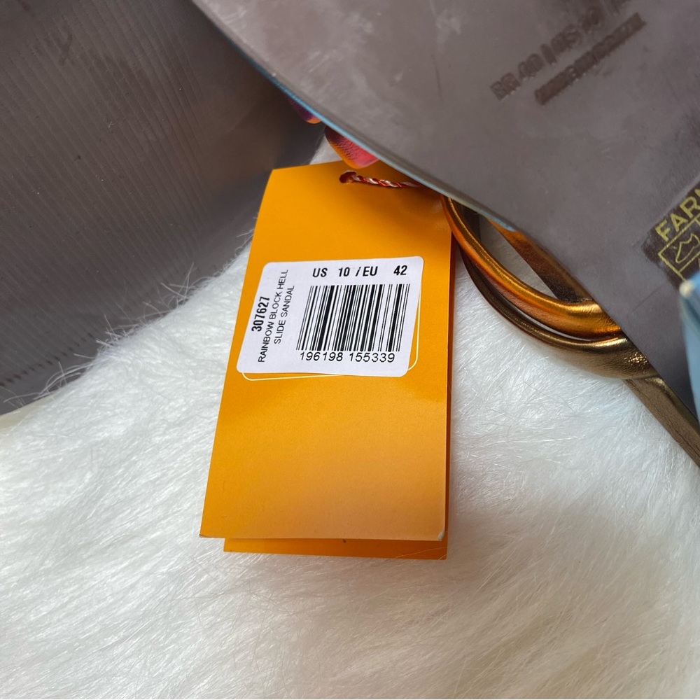 FARM Rio Multicolor Metallic Heels - Picture 5 of 9